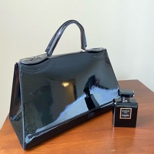 Fendi Black Patent Handbag
